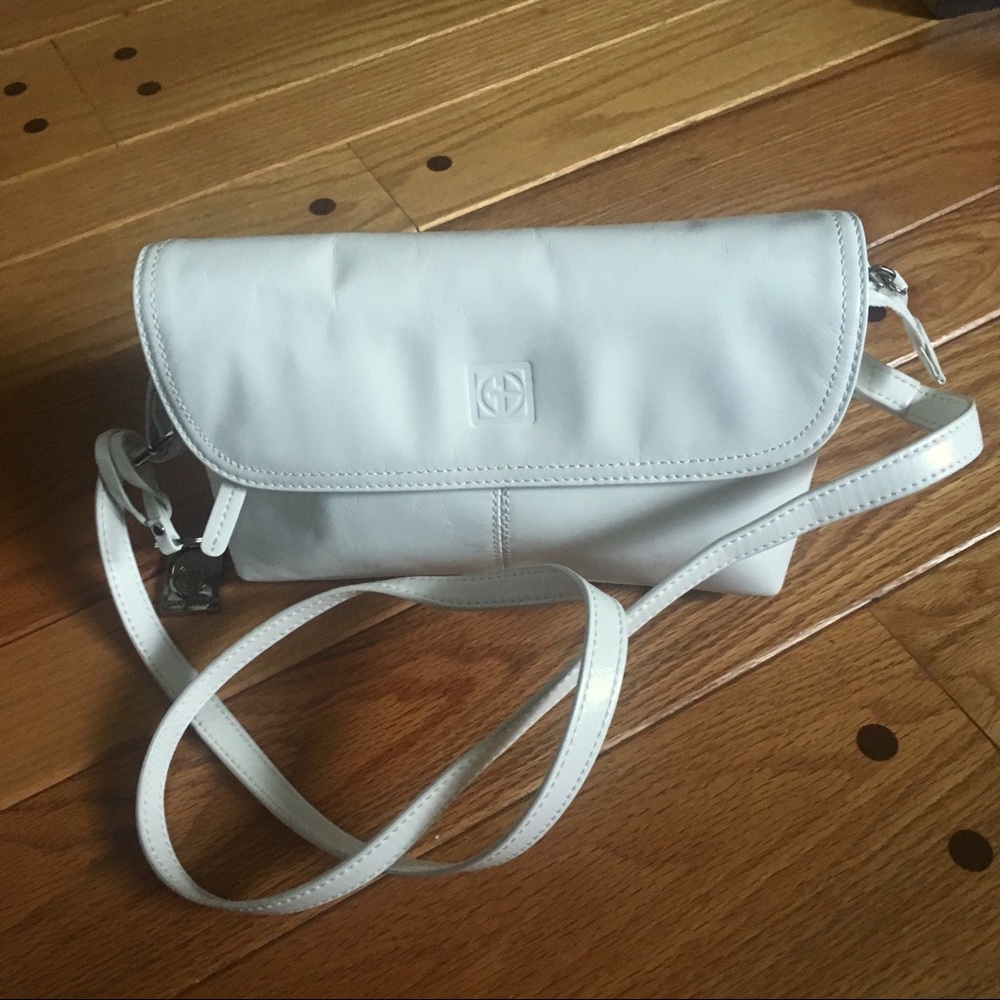 Coming Soon: NWOT White Leather Shoulder Bag